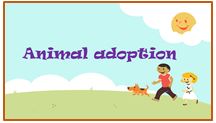 Animal adoption