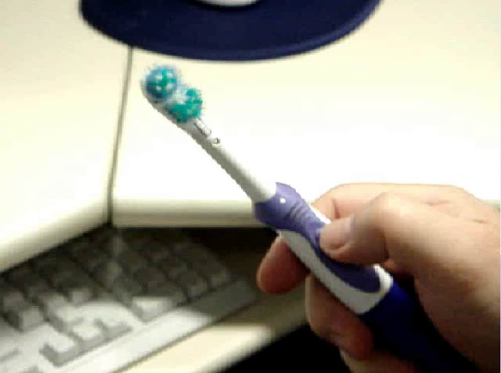 An electric toothbrush