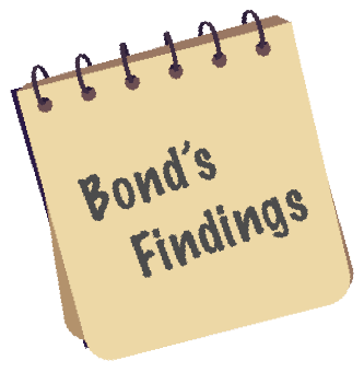 Bond's Findings